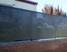 Verjas, vallas y balcones